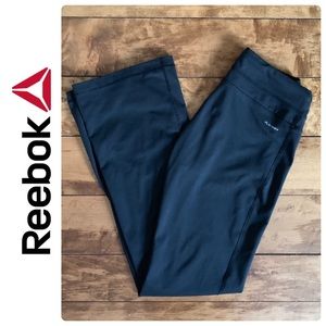 Black Reebok women’s Playdry yoga pants size M